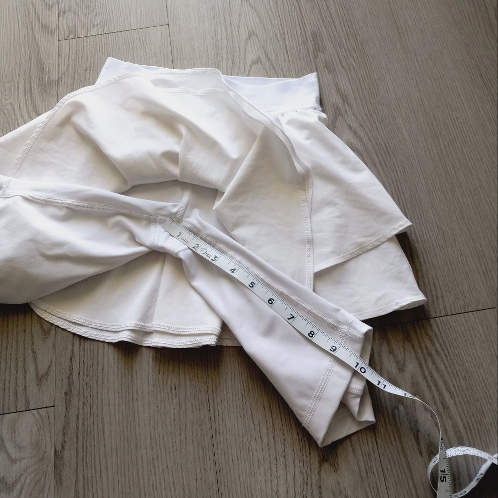 Lululemon Court Rival High Rise Skirt White - Picture 9 of 14